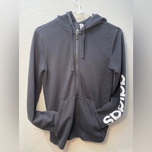adidas zip up sweatshirt Size S
